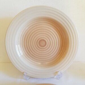 Mid-Century Hausenware Twist Orange Dinner Plate